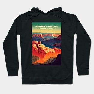 Grand Canyon National Park Retro Hoodie